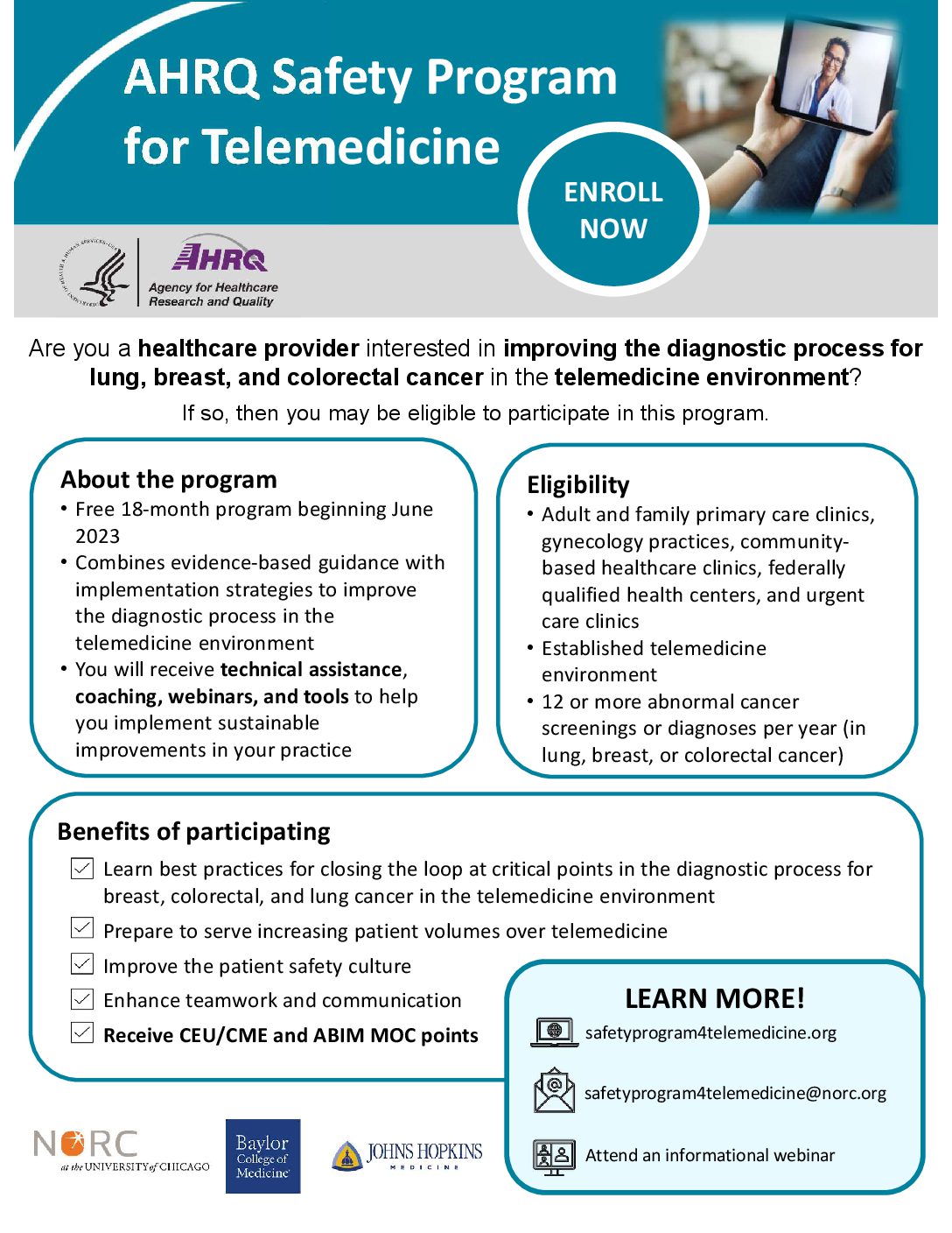 Diagnostic Process Flier