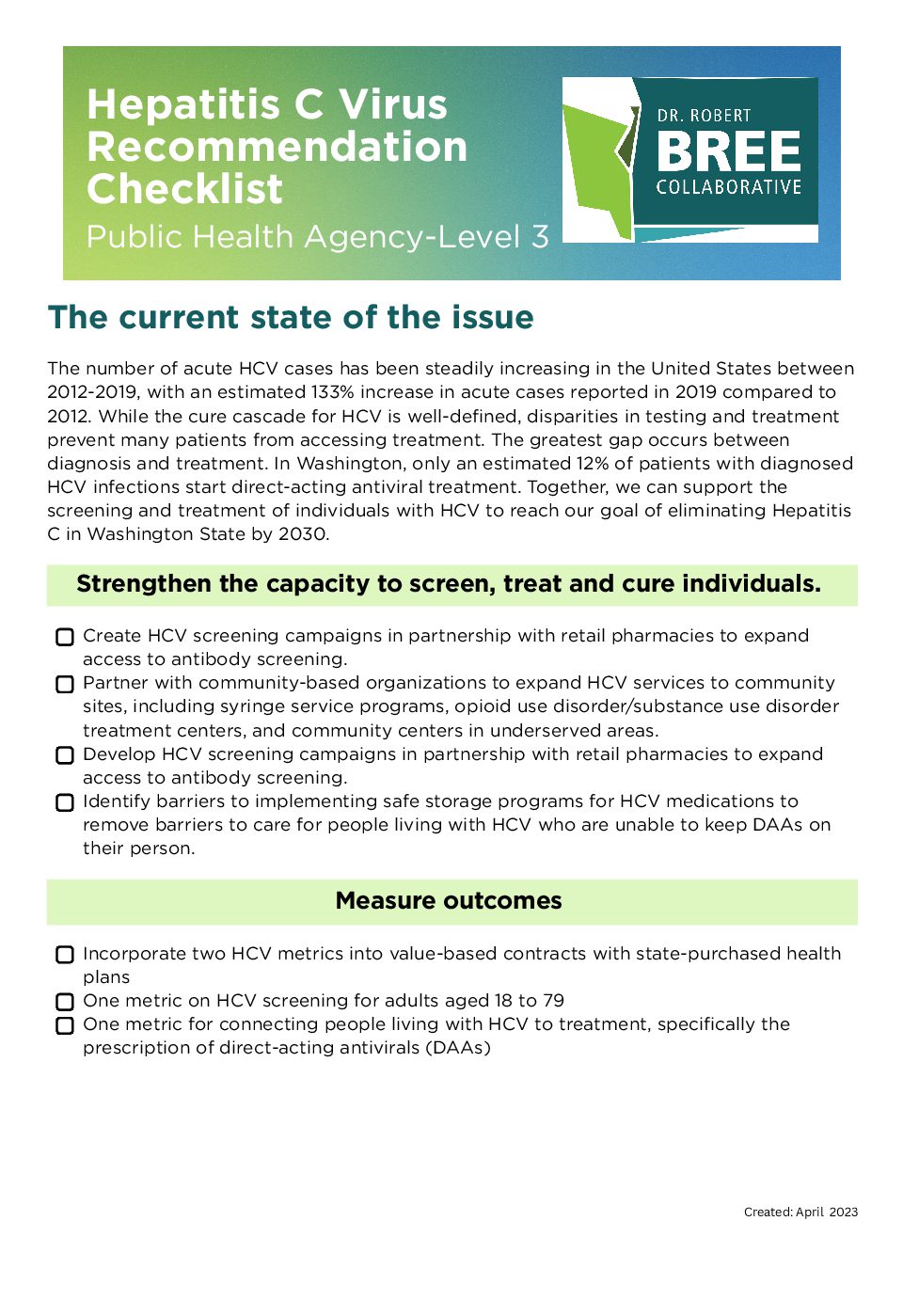 HCV Checklist Public Health Agencies-Level 3 (2)