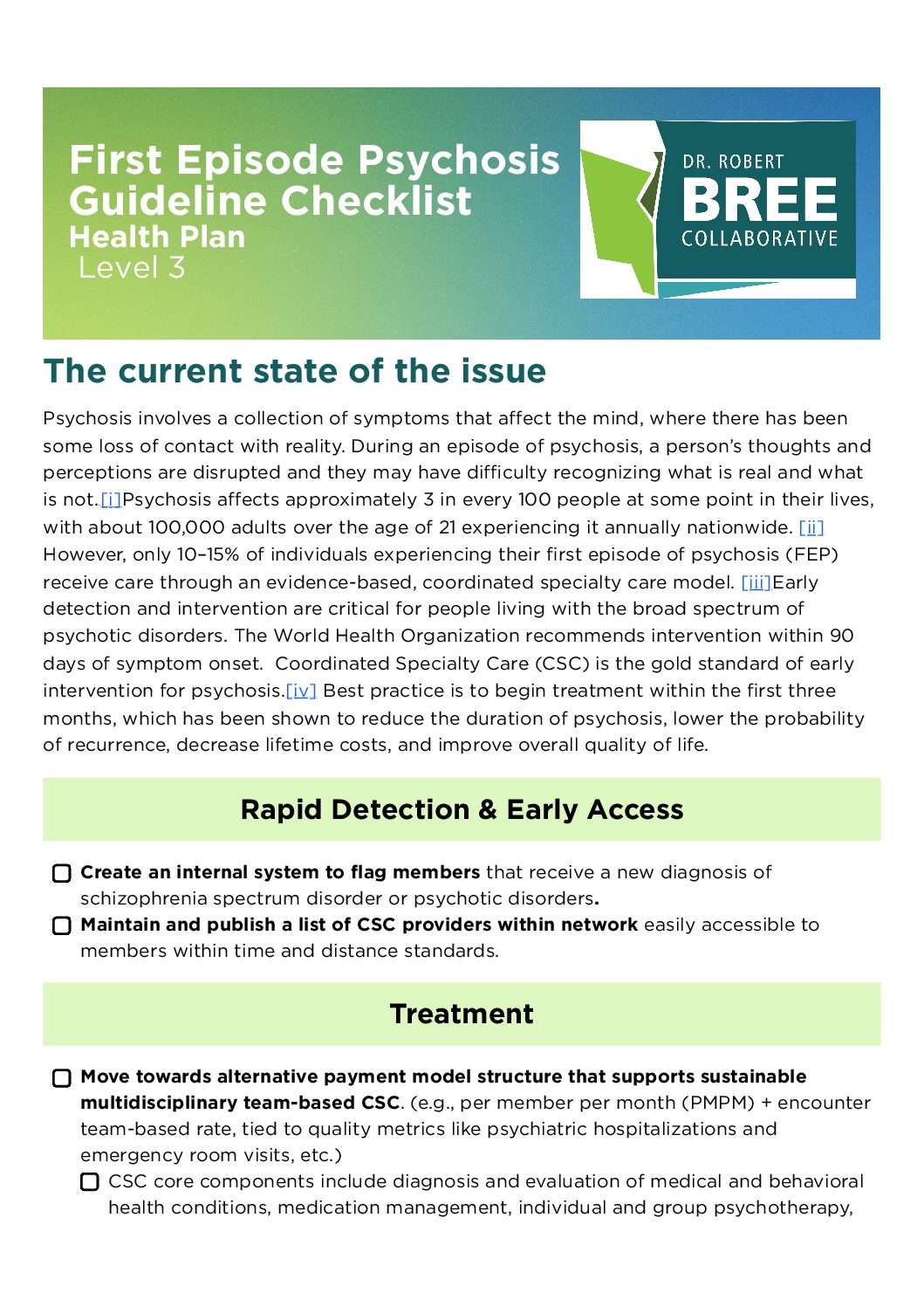 FEP Checklist Health Plan -Level 3