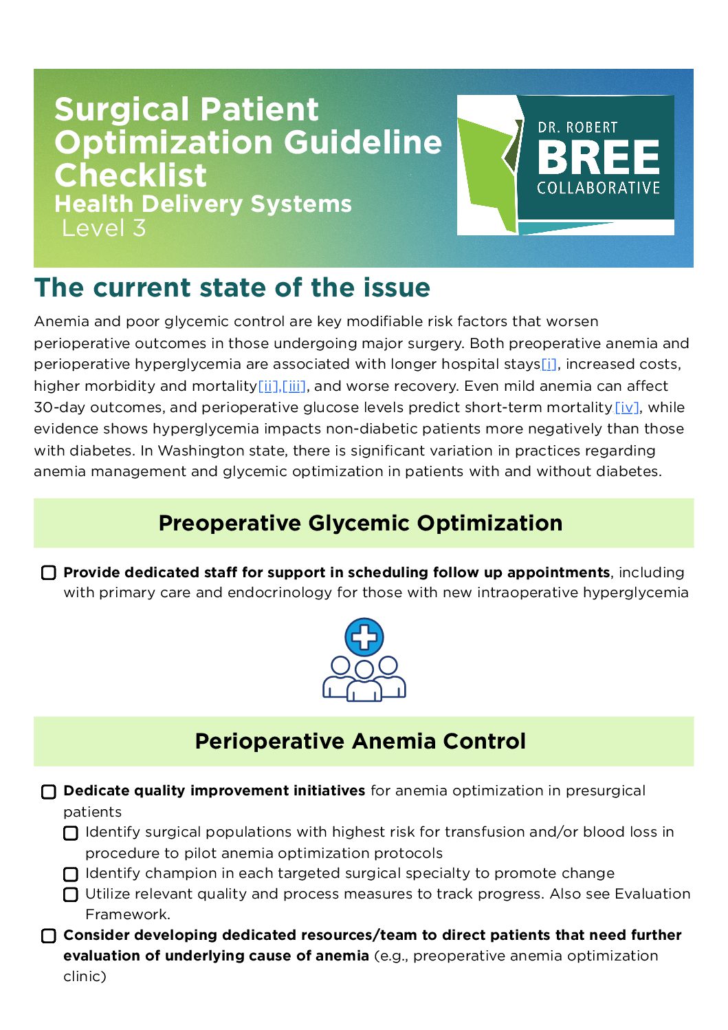 Surgical Patient Optimization Health Systems -Level 3