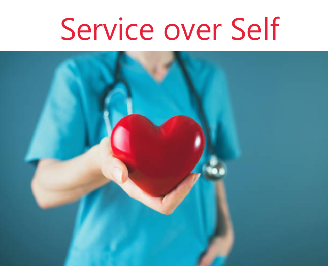 Service over Self